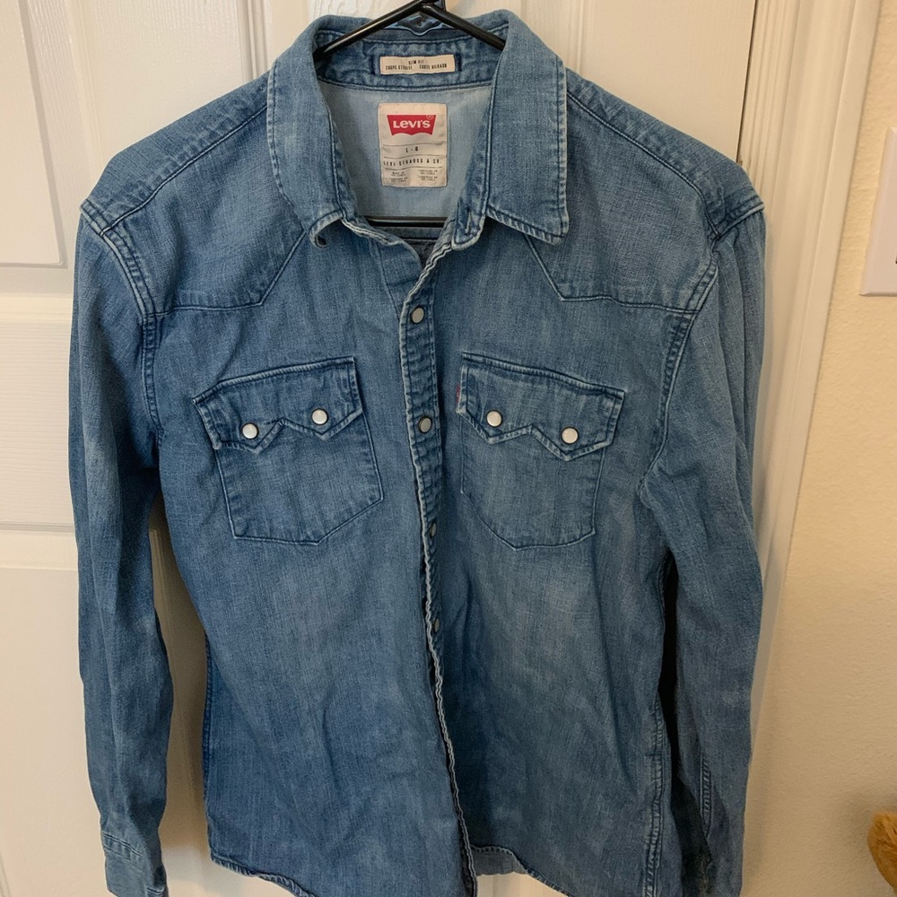 Levi’s vintage western sawtooth denim shirt